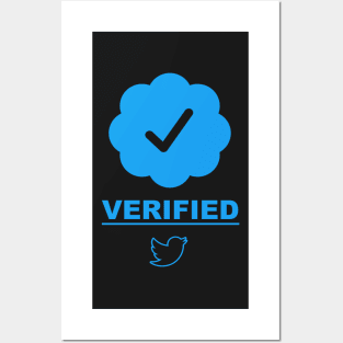 Twitter - Verified Posters and Art